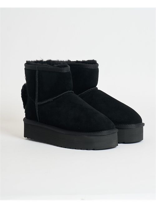 Colors of California women's ankle boots with accessory COLORS OF CALIFORNIA | SHEARPLA1BLA